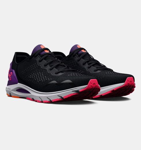 Under Armour Laufschuhe HOVR Sonic 6 schwarz/violett Damen