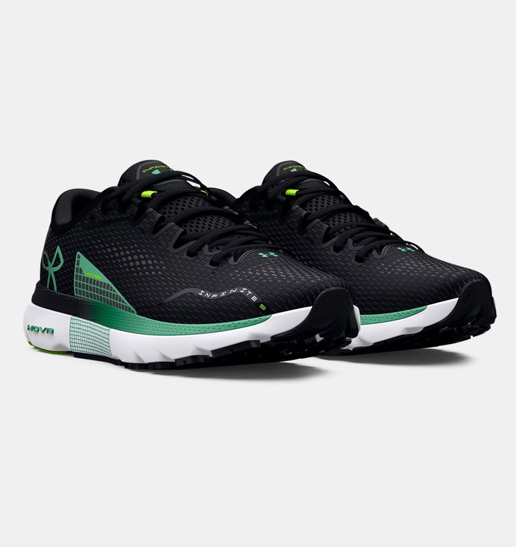 Under Armour Laufschuhe HOVR Infinite 5 schwarz/mint Herren