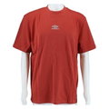 umbro Freizeit-Tshirt Diamond Small Logo Tee (Baumwolle) rot Herren