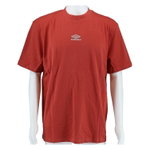 Umbro Casual T-shirt Diamond Small Logo Tee (Cotton) Red Men