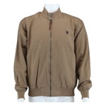 U.S. Polo Assn. Blouson-Übergangsjacke US16835 (Baumwolle) braun Herren