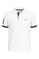 U.S. Polo Assn. Leisure Polo US16927 (100% Cotton) white men's