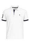 U.S. Polo Assn. Freizeit-Polo US16927 (100% Baumwolle) weiss Herren