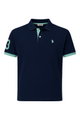 U.S. Polo Assn. Freizeit-Polo US16927 (100% Baumwolle) navyblau Herren