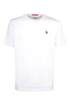 U.S. Polo Assn. Freizeit-Tshirt US16025 (Baumwolle) weiss Herren