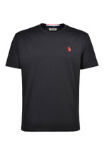 U.S. Polo Assn. Freizeit-Tshirt US16025 (Baumwolle) schwarz Herren