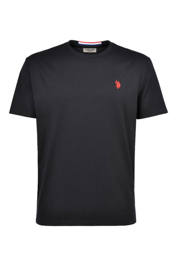 U.S. Polo Assn. Freizeit-Tshirt US16025 (Baumwolle) schwarz Herren