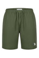 U.S. Polo Assn. Freizeithose Linen Shorts (Materialmix) kurz olivegrün Herren