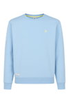 U.S. Polo Assn. Sweatshirt Garment Dyed (100% Baumwolle) hellblau Herren
