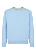 U.S. Polo Assn. Sweatshirt Garment Dyed (100% Baumwolle) hellblau Herren