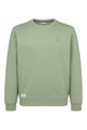 U.S. Polo Assn. Sweatshirt Garment Dyed (100% Baumwolle) salbeigrün Herren