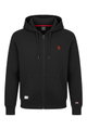 U.S. Polo Assn. Kapuzenpullover Sweat Hoodie (100% Baumwolle) schwarz Herren