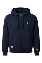 U.S. Polo Assn. Kapuzenpullover Sweat Hoodie (100% Baumwolle) navyblau Herren