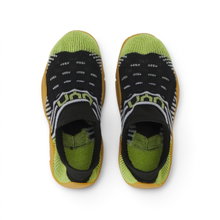 UYN Barfussschuhe Beemotion (flexible Sohle) schwarz/limegrün Kleinkinder