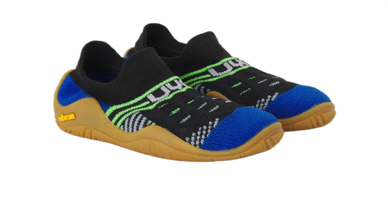 UYN Barefoot Shoes Beemotion black/blue children