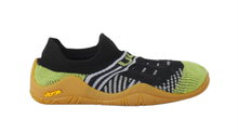 UYN Barfussschuhe Beemotion schwarz/lime Kinder