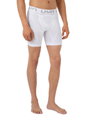 UYN Boxershort Position+ UW 6inch (Natex-Bio-Faser, hoher Tragekomfort) Unterwäsche weiss Herren