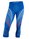 UYN Funktionsunterhose 3/4 Pant Medium Natyon 2.0 Russia blau Herren