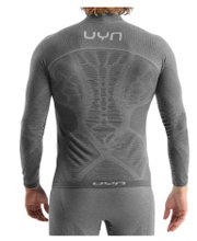 UYN Funktions-Langarmshirt Elevatyon Biomorph Turtle Neck (ideale Thermoregulation, atmungsaktiv) grau Herren