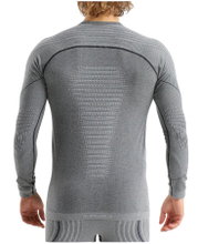 UYN Functional Long Sleeve Shirt Evolutyon Biotech Melange (ideal thermoregulation, breathable) grey men's