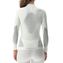 UYN Langarmshirt Fusyon Turtleneck (aus hochwertiger Merinowolle, weich, mit Rollkragen) weiss Damen
