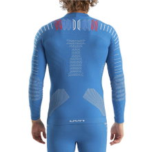 UYN Functional Long Sleeve Shirt Natyon 3.0 Slovakia Turtle Neck Tight-fitting Underwear Blue Men's