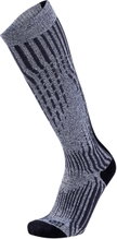 UYN Skarpetki narciarskie Kaszmirowe Shiny Ski (eleganckie skarpetki kaszmirowe, oddychające) srebrnoszare Mężczyźni - 1 Para