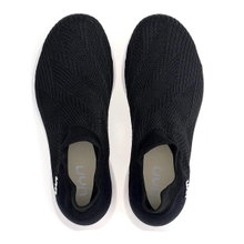 UYN Sneaker-Laufschuhe Free Flow Metal (Natex, ohne Schnürsenkel) schwarz Herren