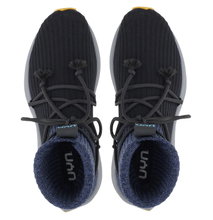UYN Winter-Laufschuhe Uynner Boot (Merinowolle, Vibram Sohle, wasserdicht) schwarz/grau Herren