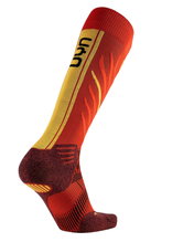 UYN Ski Sock Natyon 2.0 China red/yellow Men's - 1 Pair