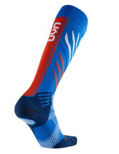 UYN Skisocke Natyon 2.0 Russia blau/rot/weiss Herren -1 Paar