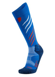 UYN Skisocke Natyon 2.0 Russia blau/rot/weiss Herren -1 Paar
