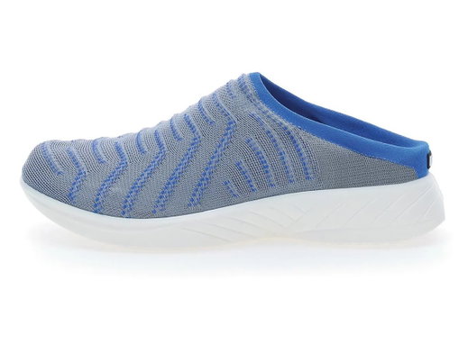 UYN Sneaker-Slipper Sabot 3D Ribs (aus Natex) grau/blau Herren