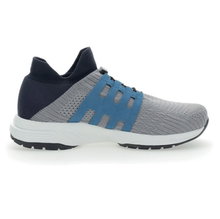 UYN Sneaker-Laufschuhe Nature Tune (Merinowolle, flexibel, nahtlos) irongrau/blau Herren