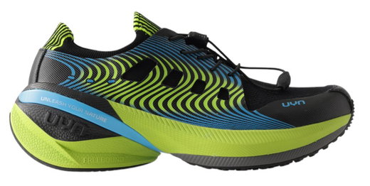 UYN Trail-Laufschuhe Hyguard Light (Schnellschnürsystem) schwarz/grün Herren