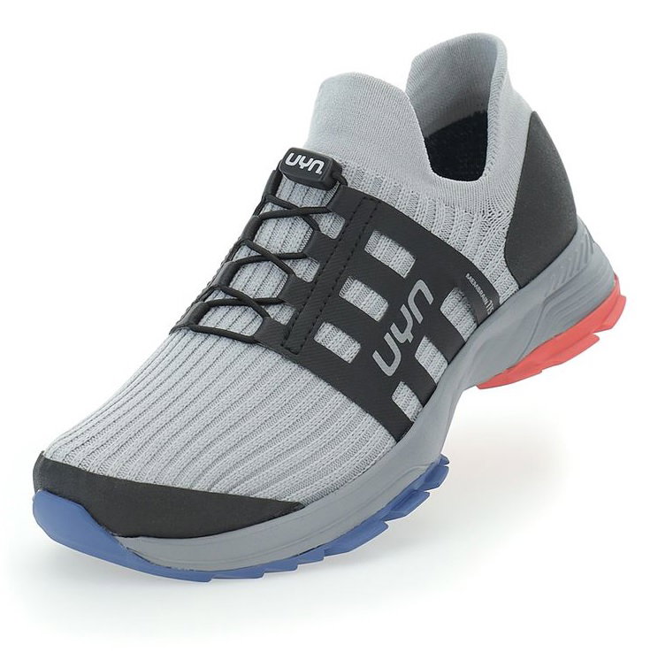 UYN Trail-Laufschuhe Wander Lite (nahtlos, leicht, wasserdicht) silber Herren