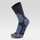 UYN Trekkingsocke Winter Merino (wärmende Merinowolle) anthrazitgrau/blau Herren - 1 Paar