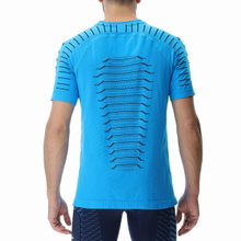 UYN Sport T-shirt Padel Series Shirt (maximum freedom of movement) Short sleeve blue Men