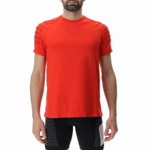 UYN Sport-Tshirt Padel Series Shirt (maximale Bewegungsfreiheit) Kurzarm rot Herren