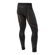 UYN Funktionshose Evolutyon Pant lang enganliegend Unterwäsche charcoal/grün/orange Herren
