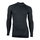 UYN Langarmshirt Fusyon Turtleneck (aus hochwertiger Merinowolle, weich, mit Rollkragen) schwarz Herren