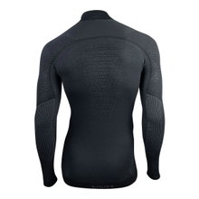 UYN Langarmshirt Fusyon Turtleneck (aus hochwertiger Merinowolle, weich, mit Rollkragen) schwarz Herren