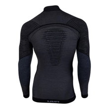 UYN Long Sleeve Fusyon Turtleneck (made of high-quality merino wool, soft, with roll neck) grey Men