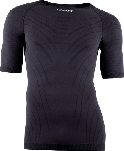UYN Funktions-Kurzarmshirt Motyon 2.0 (3D-Coolvent-Technologie) enanliegend Unterwäsche schwarz Herren