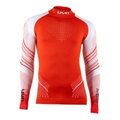 UYN Funktions-Langarmshirt Natyon 2.0 Turtle Neck enganliegend Switzerland rot Herren