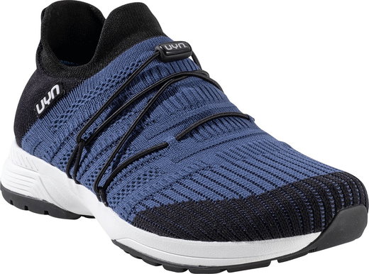 UYN Sneaker-Buty biegowe Free Flow Tune (Wełna merino/Knit) niebiesko/czarne męskie
