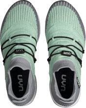 UYN Sneaker-Laufschuhe Free Flow Tune (Merinowolle/Knit) mintgrün/silber Damen