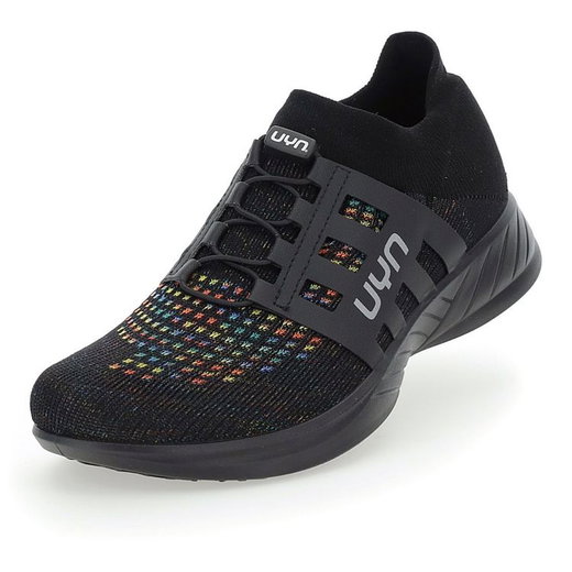 UYN Sneaker-Buty biegowe Rainbow Tune czarny/wielokolorowy męskie
