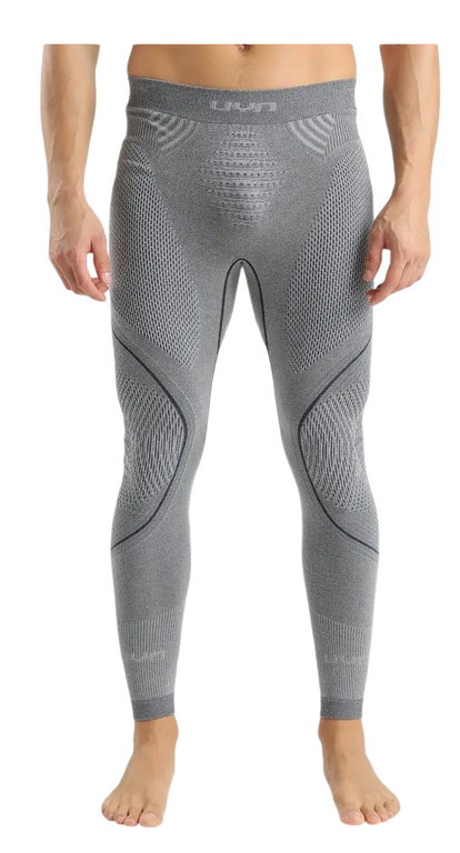 UYN Funktionsunterhose Evolutyon Biotech Melange Pant (ideale Thermoregulation, atmungsaktiv) grau Herren
