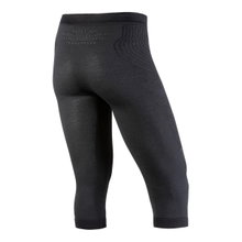 UYN Funktionsunterhose Fusyon Pant Medium (aus hochwertiger Merinowolle) schwarz/anthrazitgrau Herren